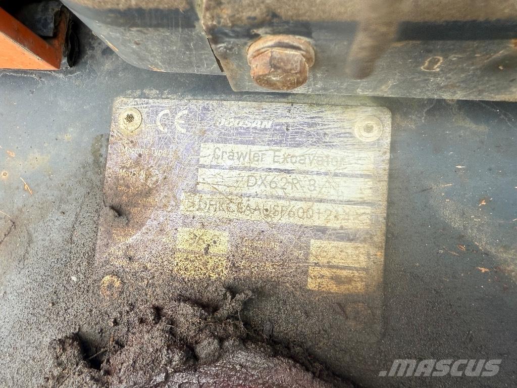 Doosan DX 62 R-3 Mini excavators < 7t