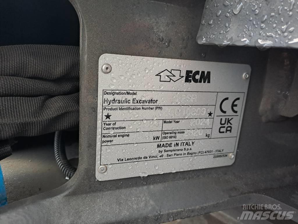 ECM 22 SR Mini excavators < 7t