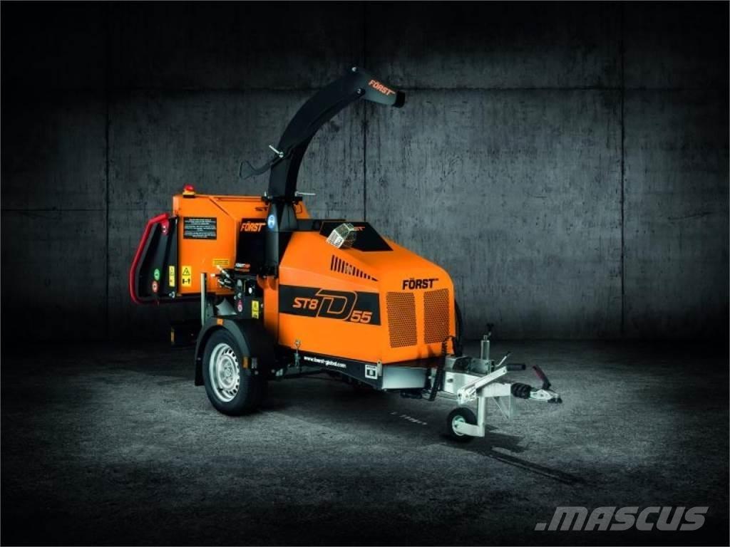  Först ST8D55 Wood chippers