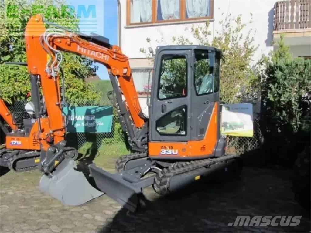 Hitachi zx 33 u-6 Wheeled excavators