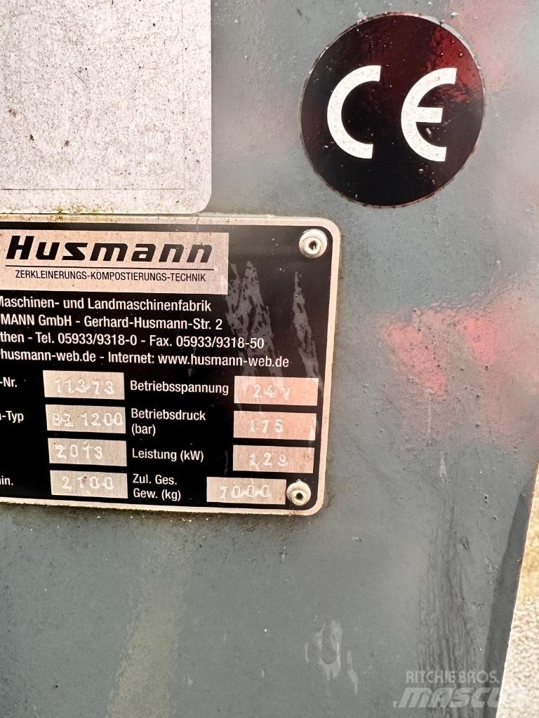 Husmann BZ1200 Wood splitters, cutters, and chippers