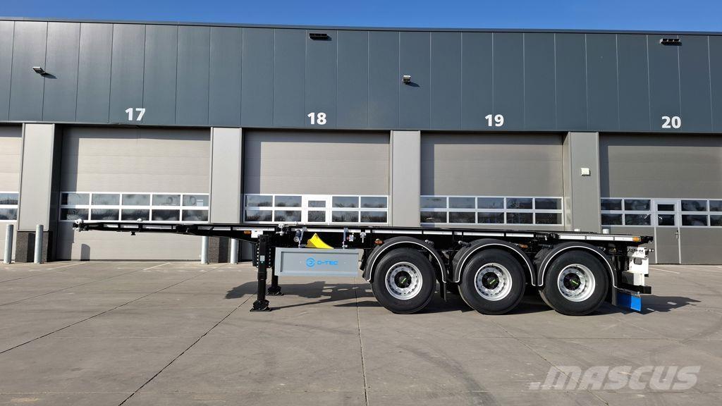 D-tec CC-2030-3-F Containerframe/Skiploader semi-trailers