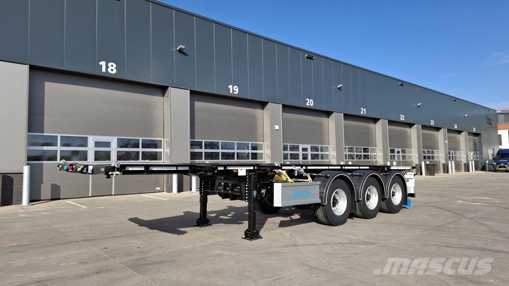 D-tec CC-2030-3-F Containerframe/Skiploader semi-trailers