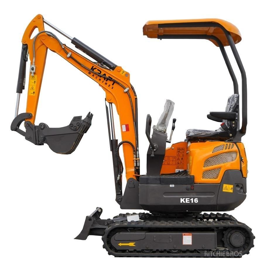 Kraft KE16 Mini excavators < 7t