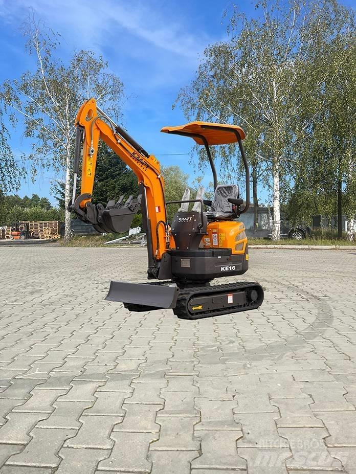 Kraft KE16 Mini excavators < 7t