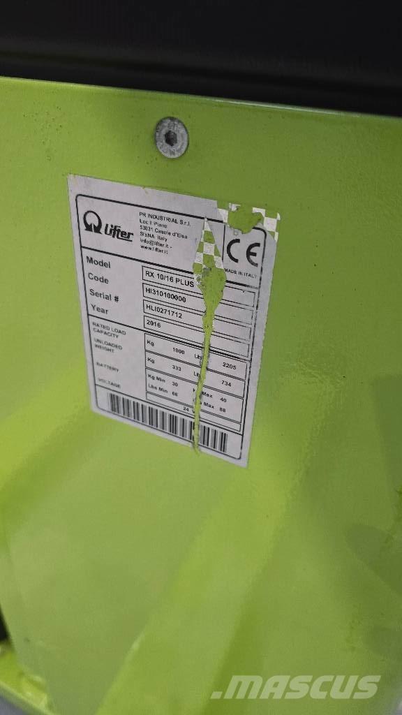 Pramac RX 10/16 Pedestrian stacker