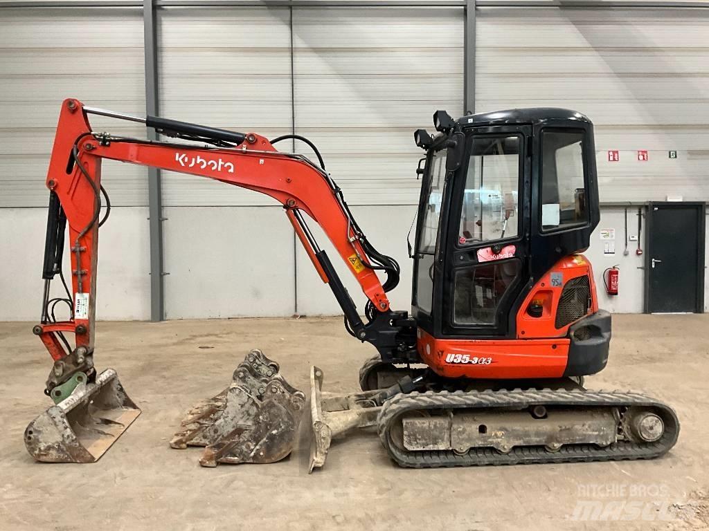 Kubota U 35-3 A 3 Mini excavators < 7t