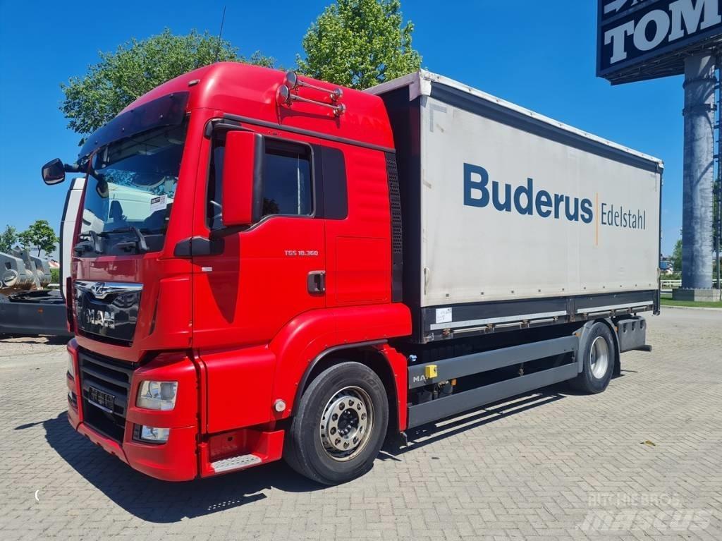 MAN TGS 18.360 / 6.1m Tautliner/curtainside trucks