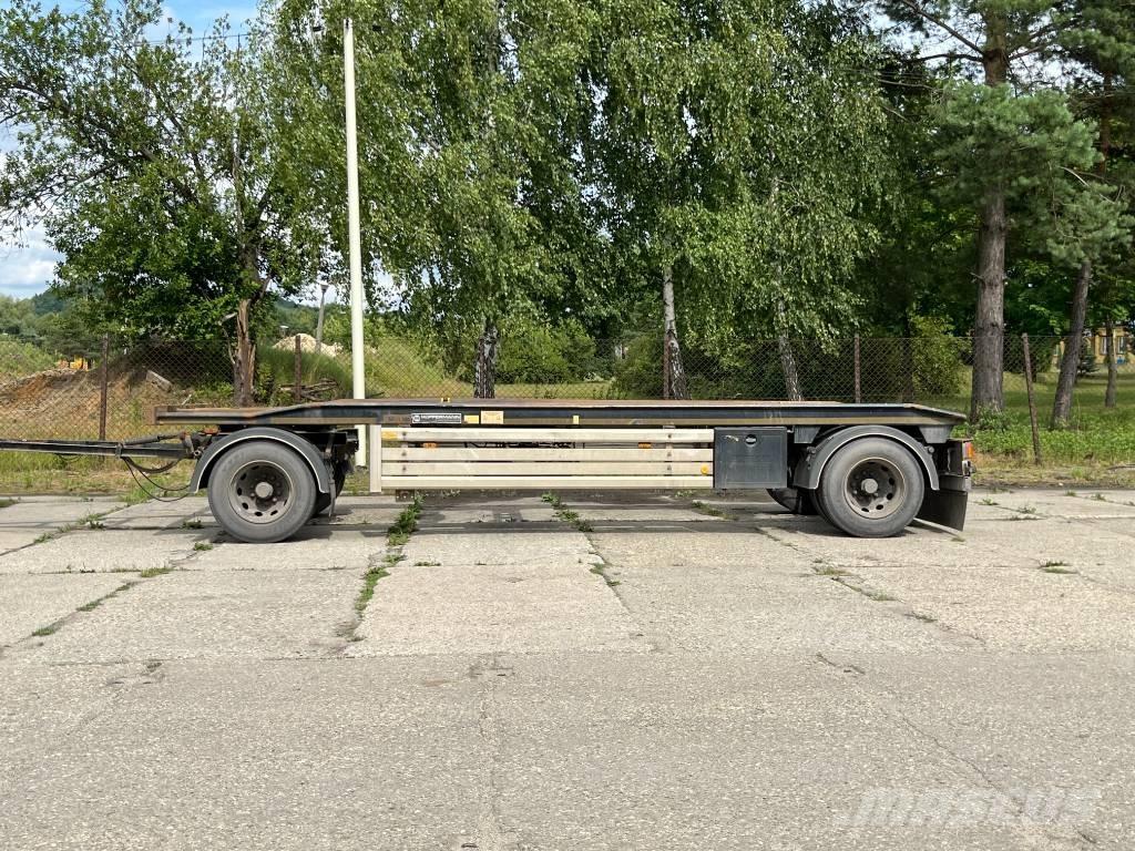 Hüffermann HAR 18.70 Containerframe/Skiploader trailers