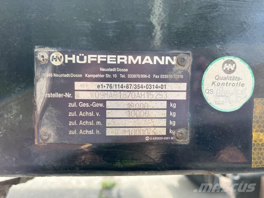 Hüffermann HAR 18.70 Containerframe/Skiploader trailers
