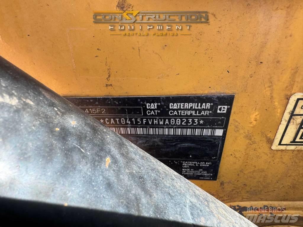 CAT 415F 2 TLB's