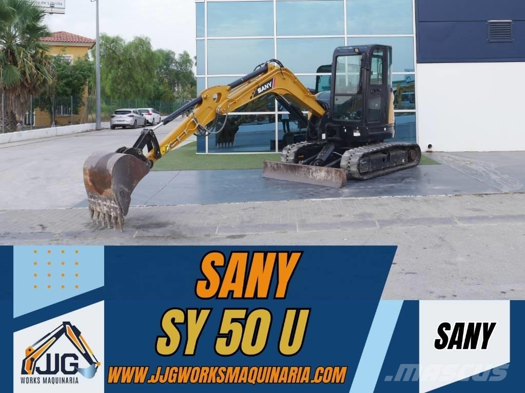 Sany SY 50 U Mini excavators < 7t