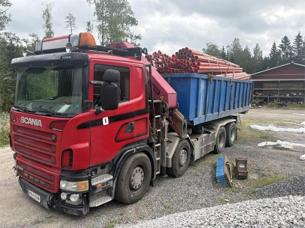 Scania R500 Crane trucks
