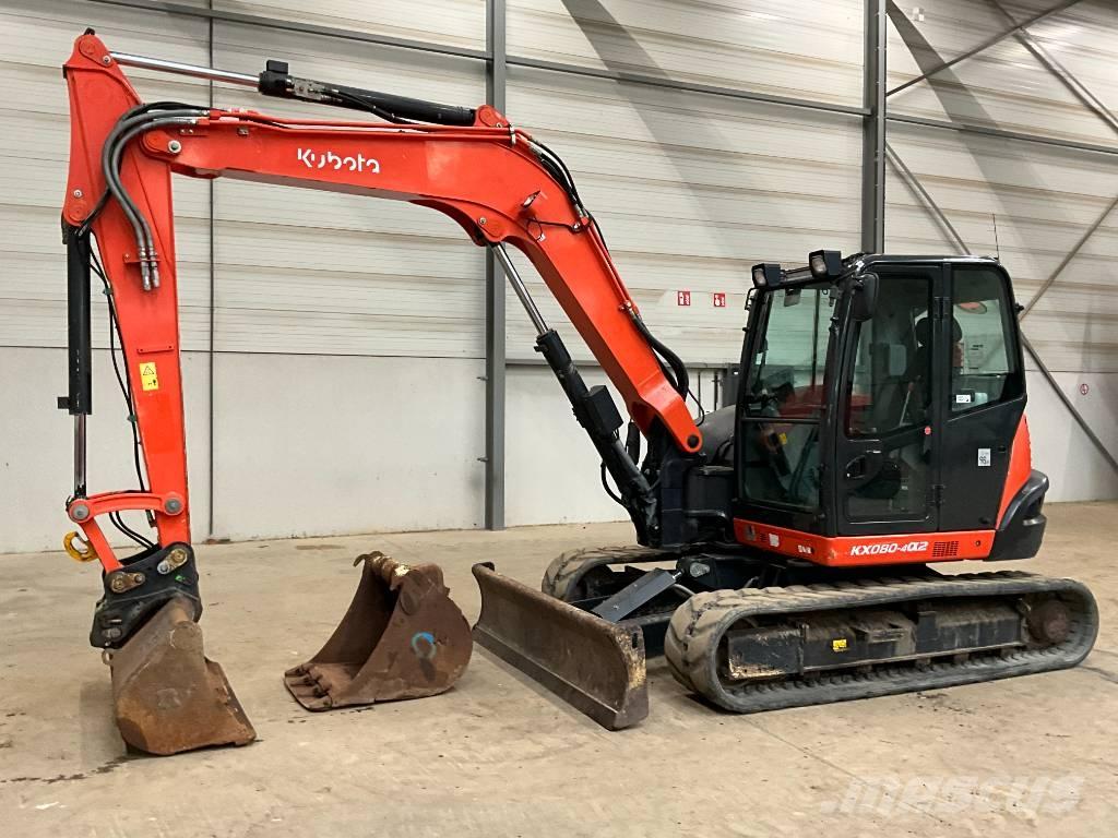 Kubota KX 080-4 A 2 Midi excavators  7t - 12t