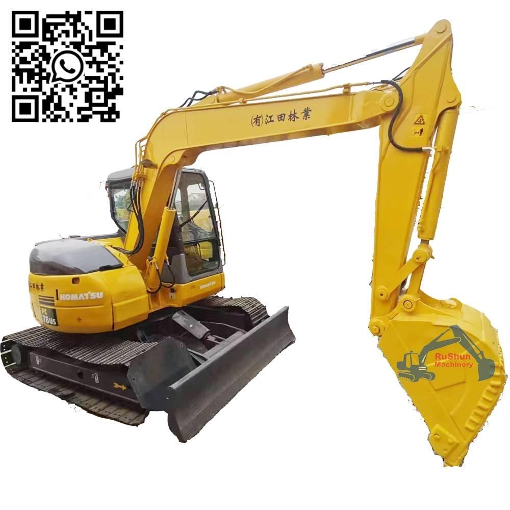 Komatsu PC78US Mini excavators < 7t