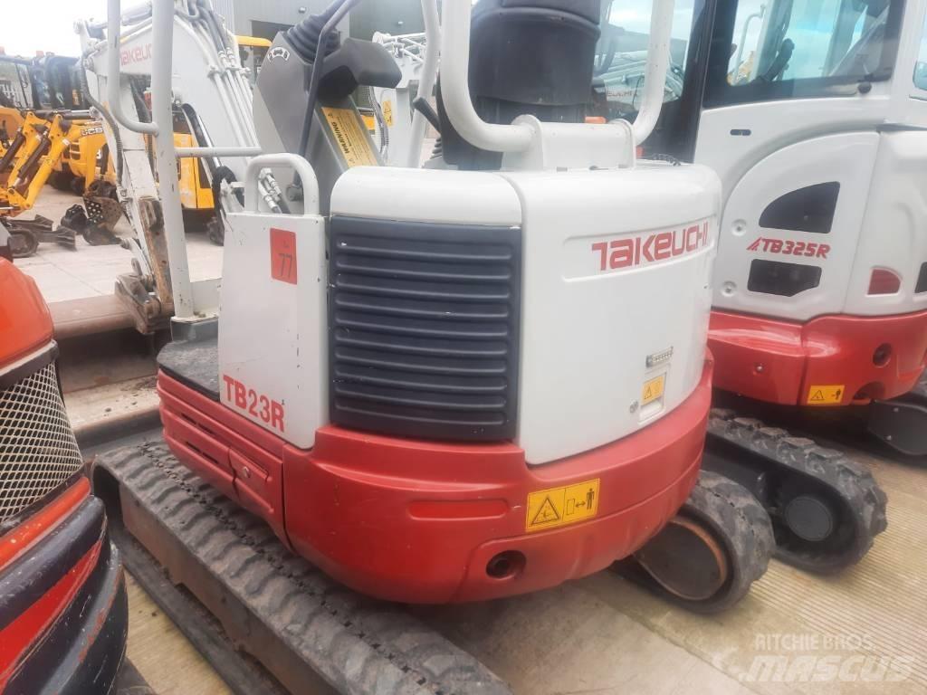 Takeuchi TB23R Mini excavators < 7t