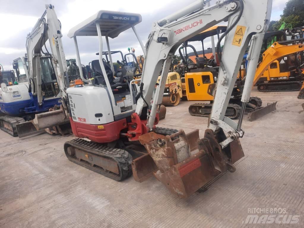 Takeuchi TB23R Mini excavators < 7t
