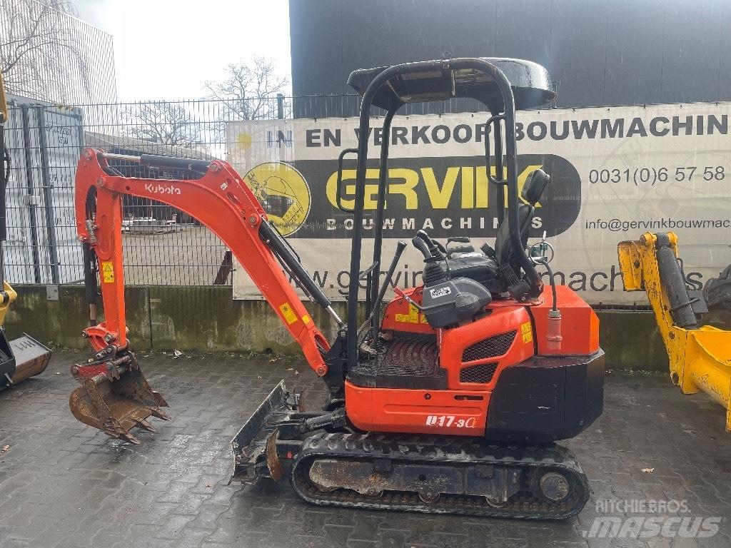 Kubota U17-3 hybride Mini excavators < 7t