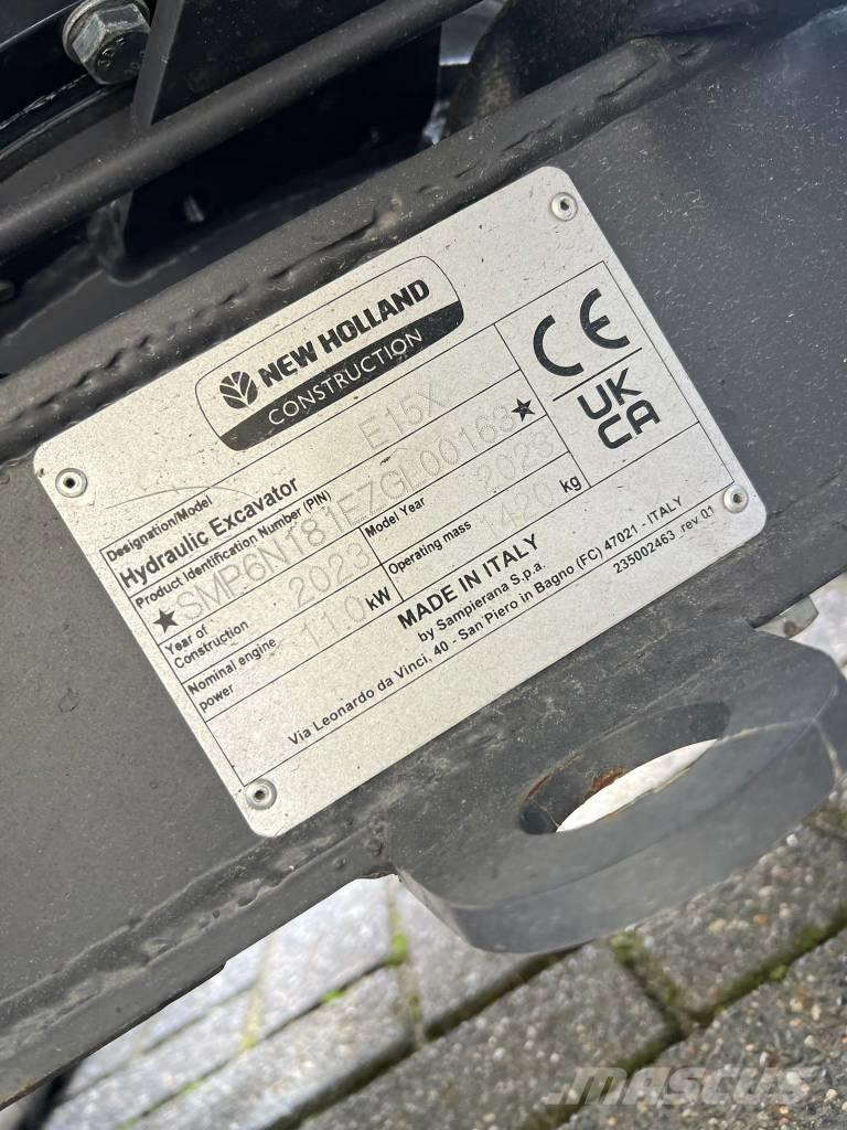 New Holland E 15 X Mini excavators < 7t
