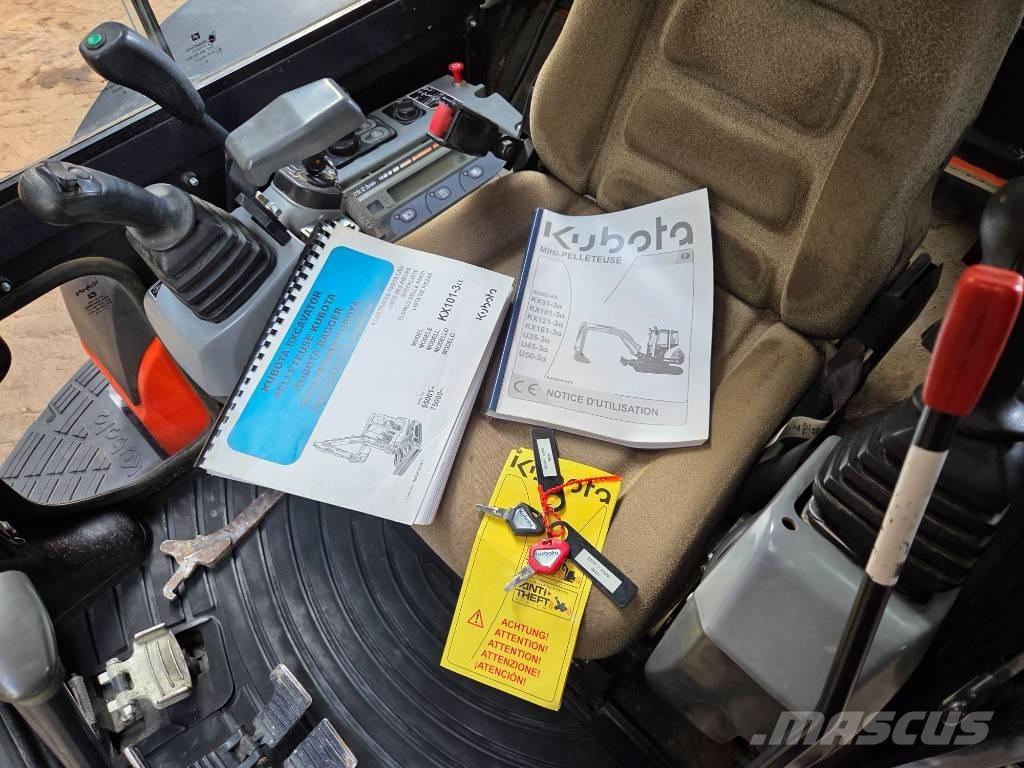 Kubota KX 101-3 A Mini excavators < 7t