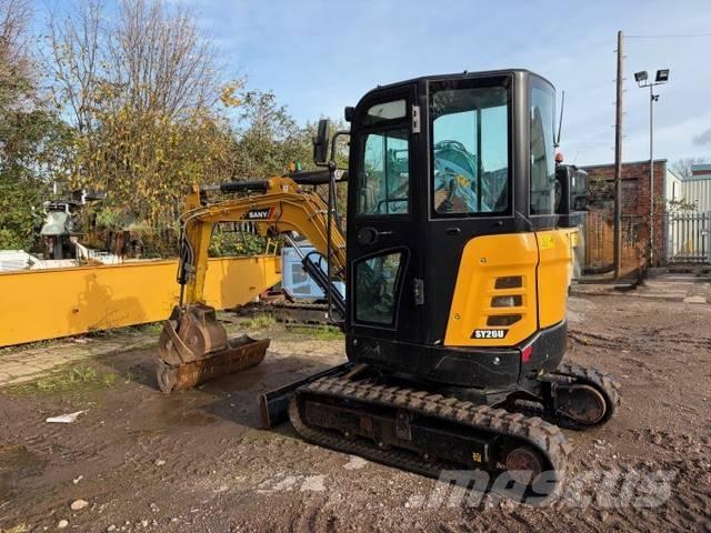 Sany SY 26 U Mini excavators < 7t