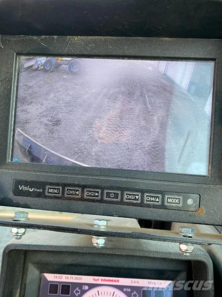 Yanmar B 95 W Wheeled excavators