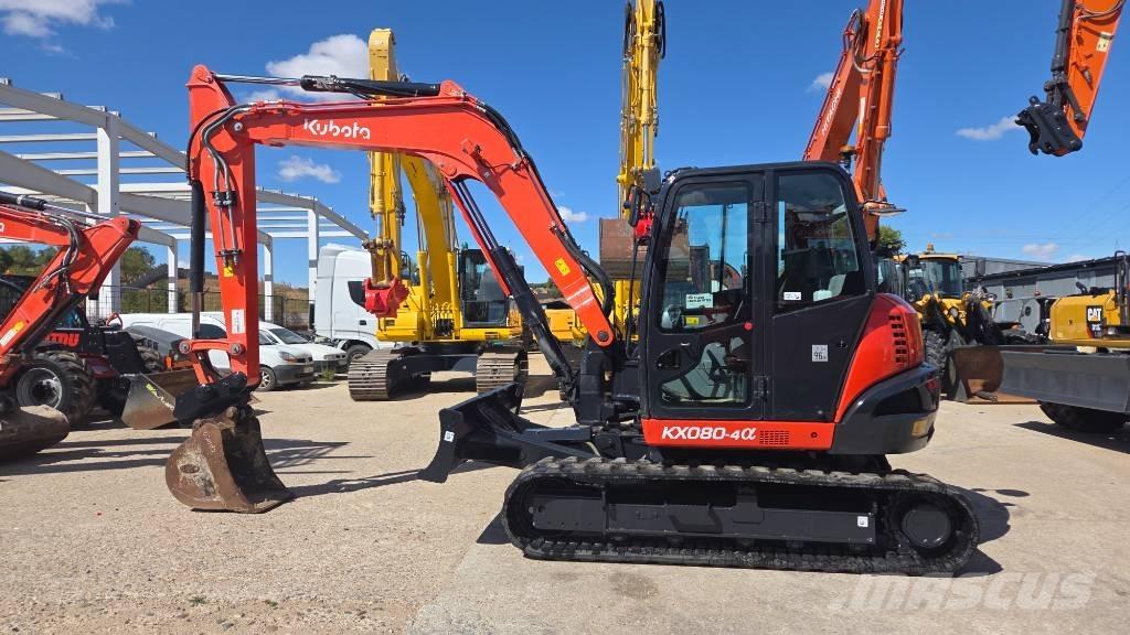 Kubota KX 080-4 Midi excavators  7t - 12t
