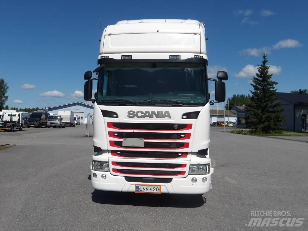 Scania R490 6x2 Van Body Trucks