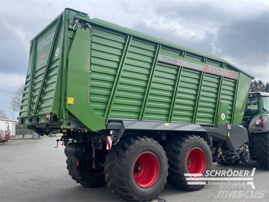 Fendt TIGO 65 XR Self loading trailers