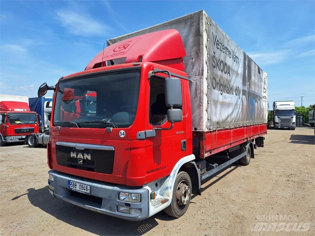 MAN TGL 8.180 Flatbed/Dropside trucks