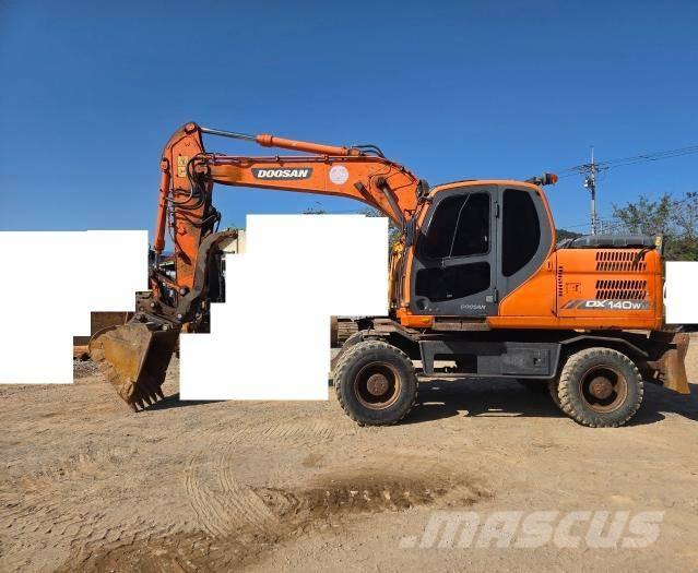 Doosan DX 140 WV-3 Wheeled excavators