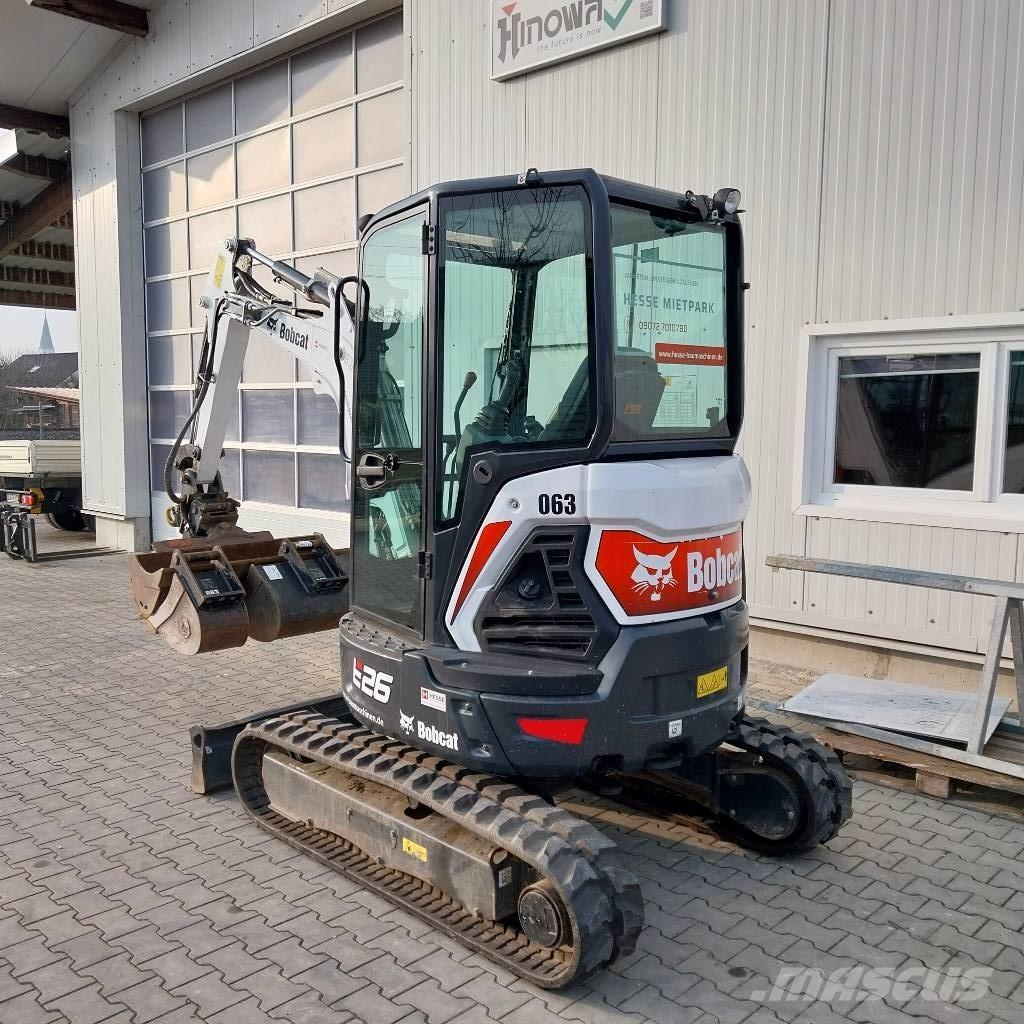 Bobcat E 26 Kabine Mini excavators < 7t