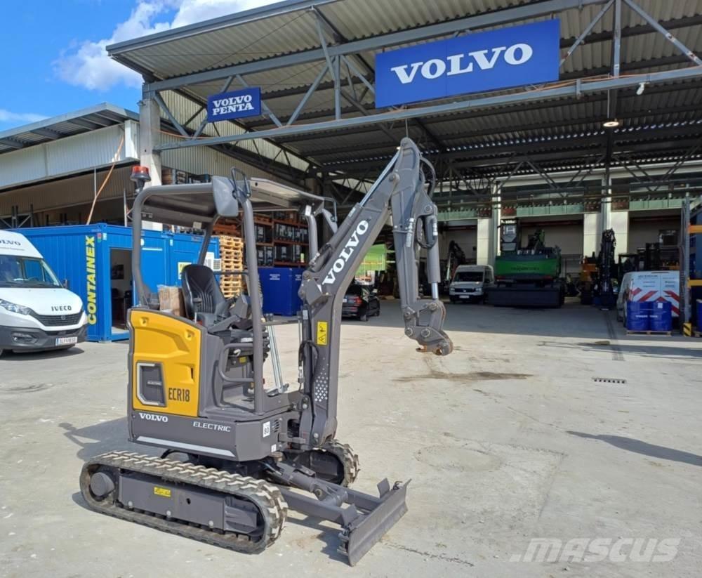 Volvo JECR18E Mini excavators < 7t