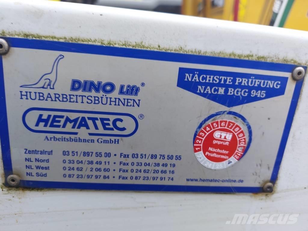 Dino 210 XT Trailer mounted aerial platforms