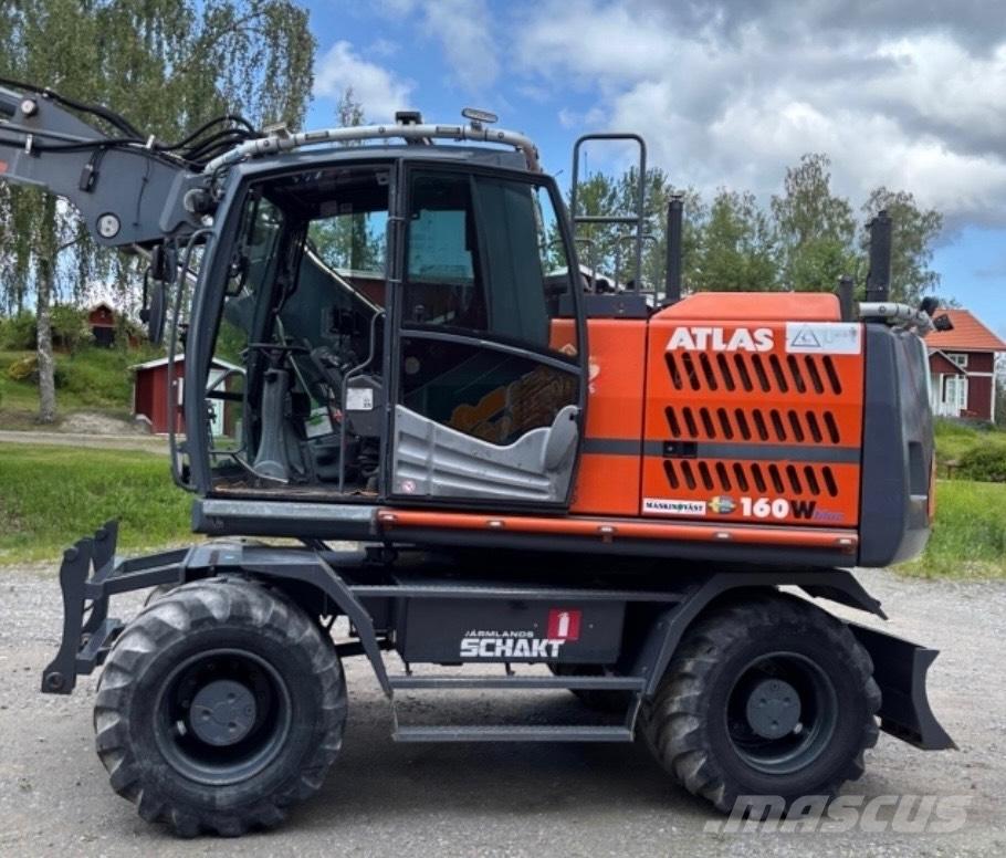 Atlas 160 W Wheeled excavators