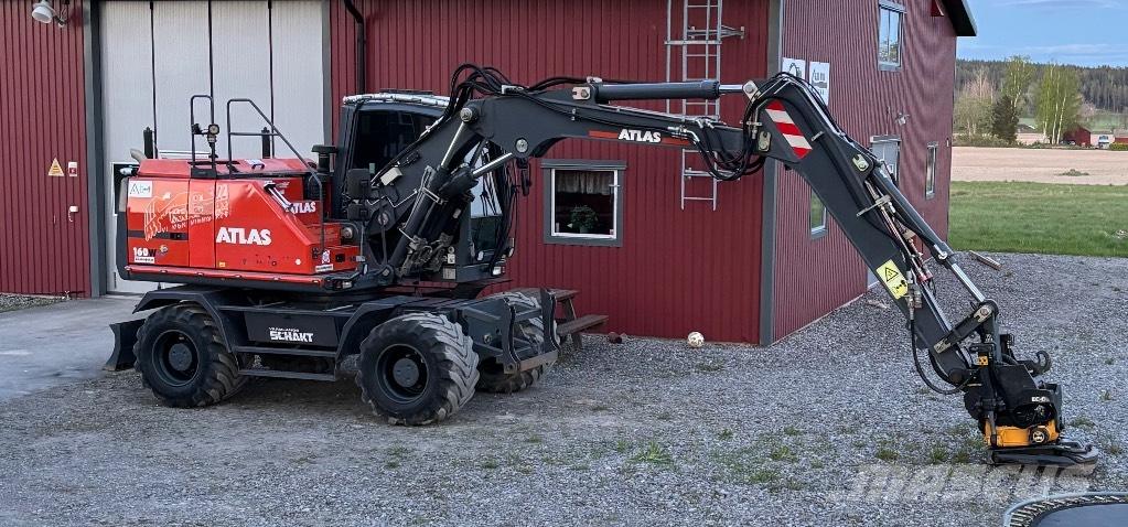 Atlas 160 W Wheeled excavators