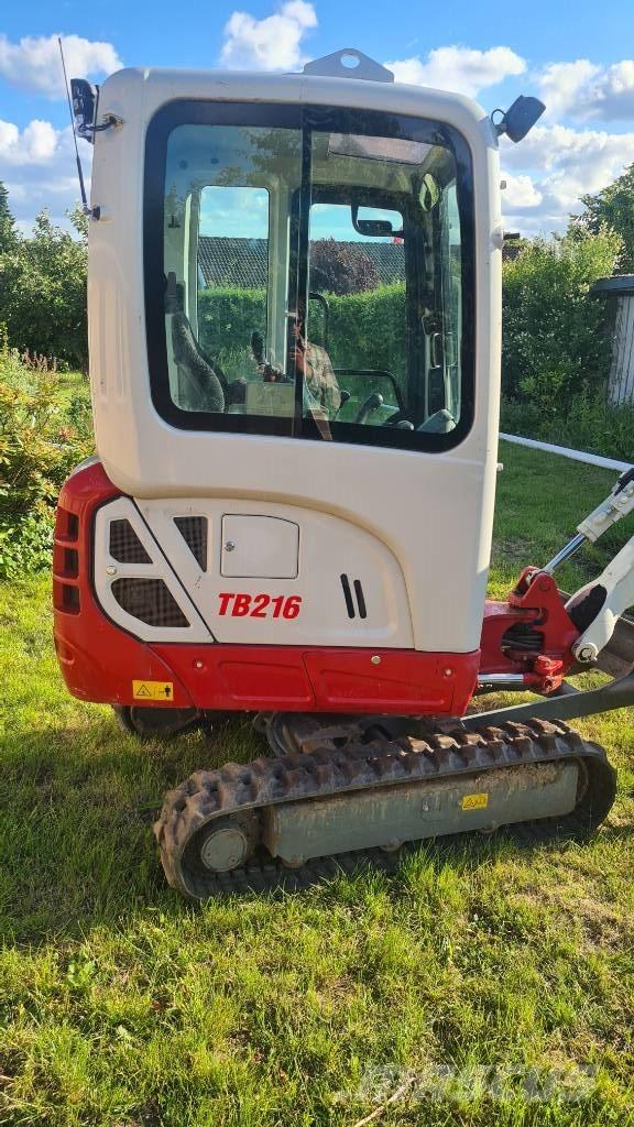 Takeuchi TB 216 Mini excavators < 7t