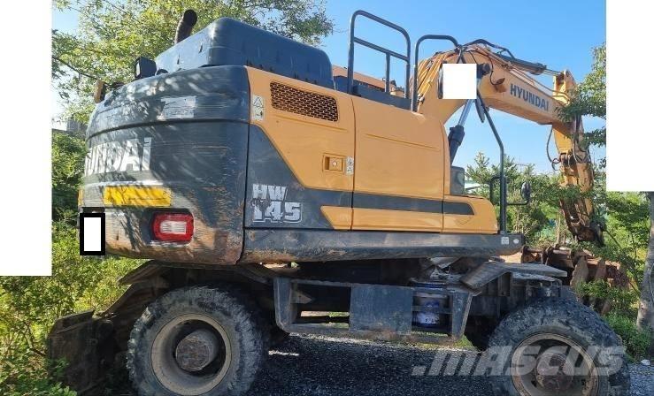Hyundai HW145 Wheeled excavators