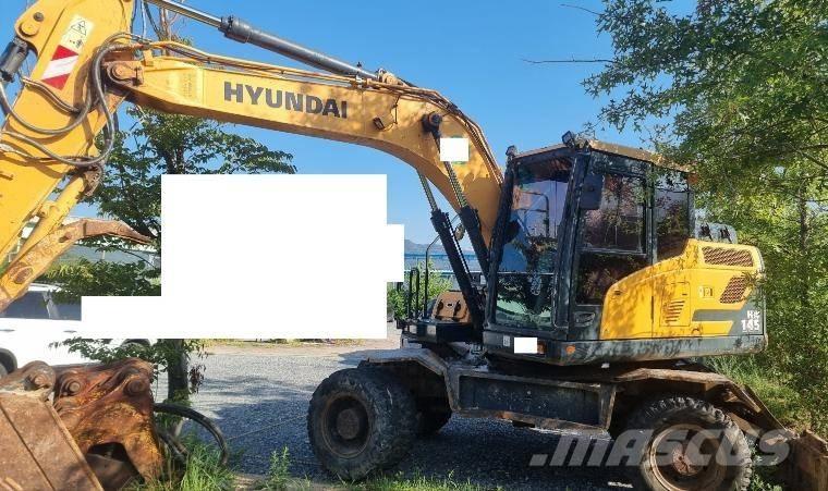 Hyundai HW145 Wheeled excavators