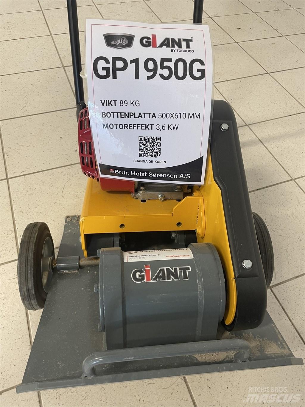 GiANT GP1545G Vibrator compactors