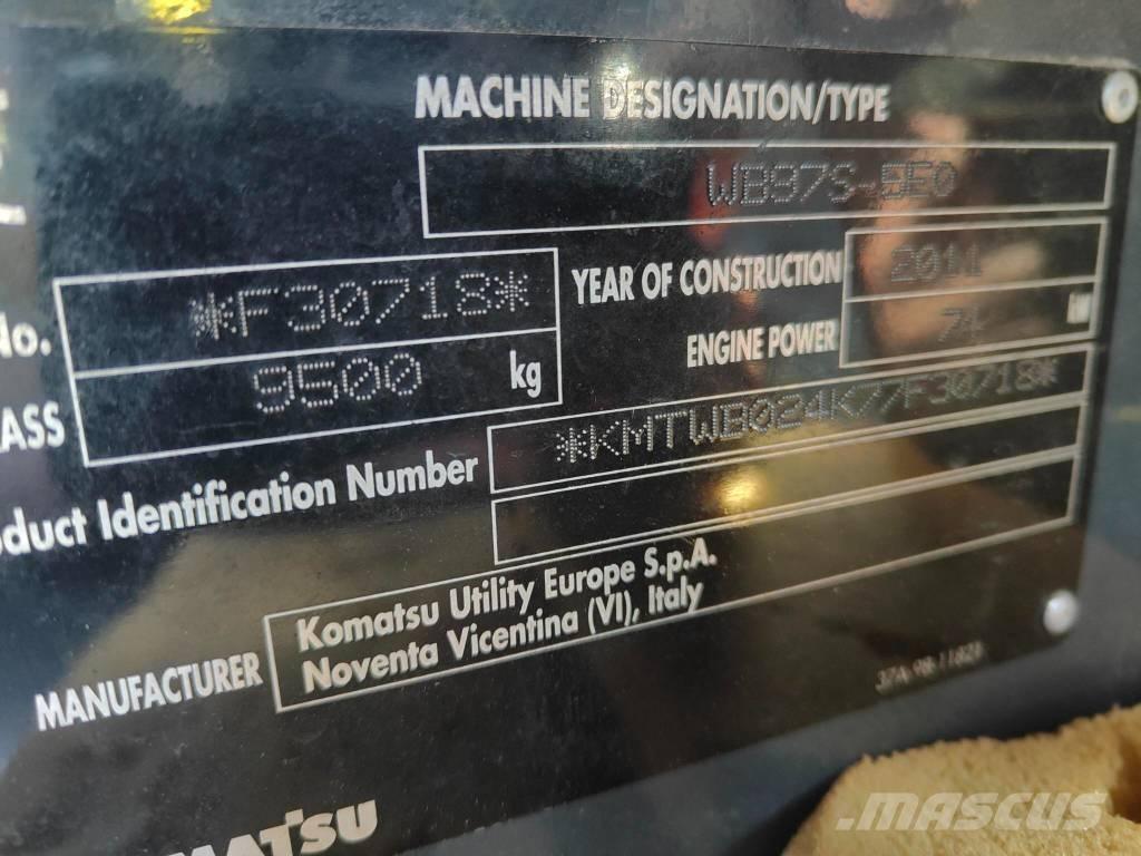 Komatsu WB97S-5E0 TLB's