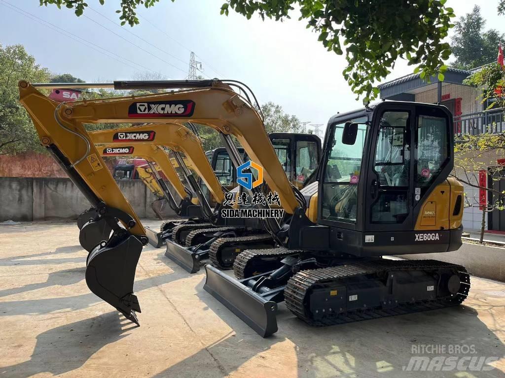 XCMG xe60ga Mini excavators < 7t