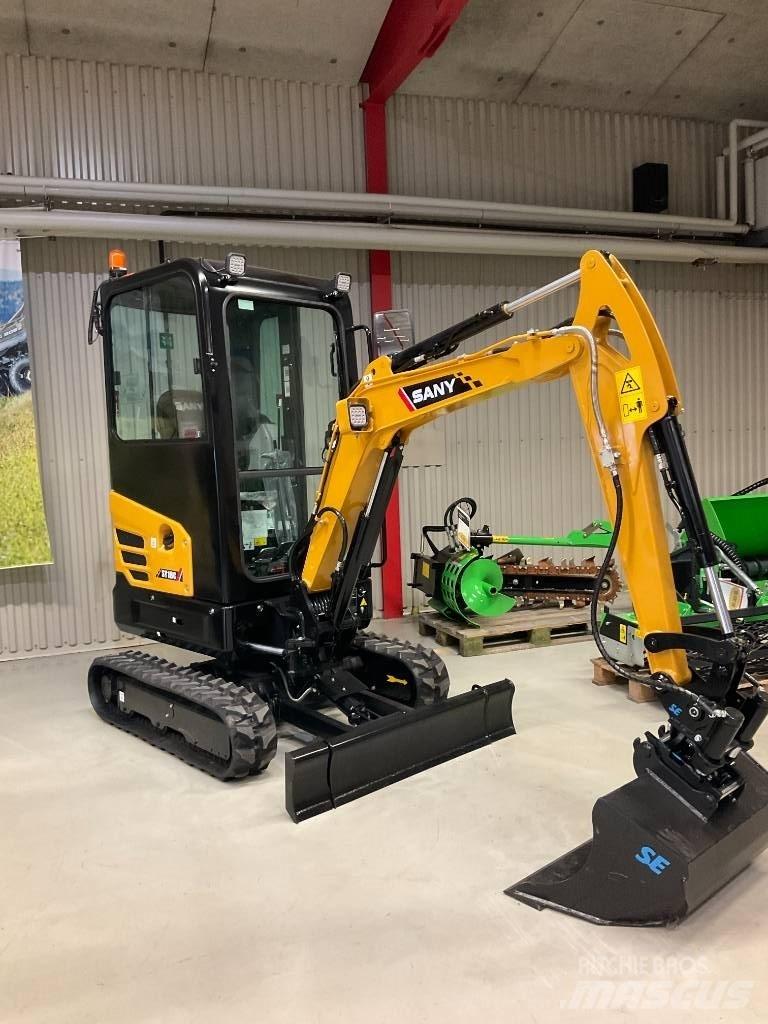 Sany SY 18 C + Trailer Mini excavators < 7t