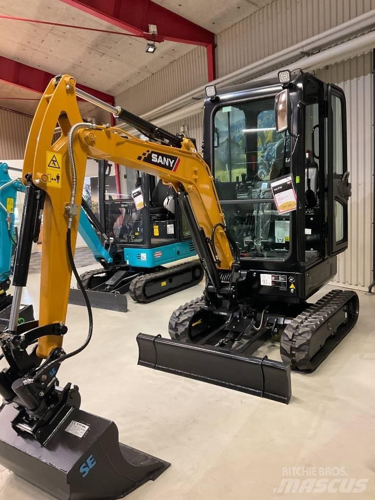 Sany SY 18 C + Trailer Mini excavators < 7t