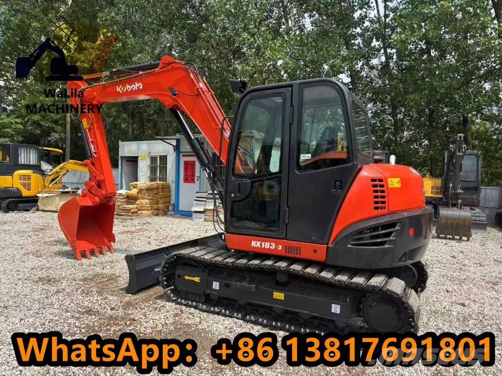 Kubota KX 183 Crawler excavators