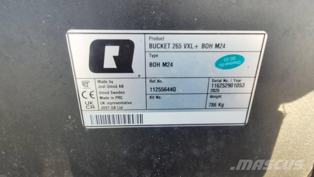 Quicke VXL+ 265 FEL`s  spares & accessories