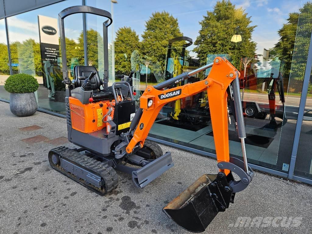 Doosan DX 10 Z Mini excavators < 7t