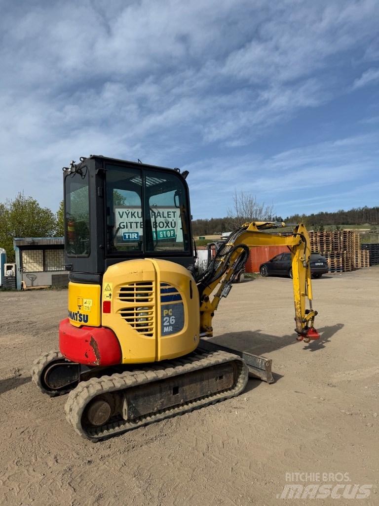 Komatsu PC 26 MR Mini excavators < 7t