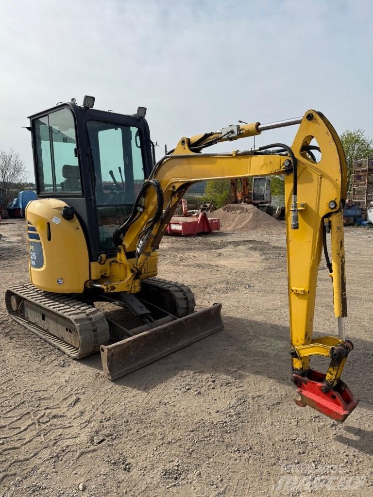 Komatsu PC 26 MR Mini excavators < 7t