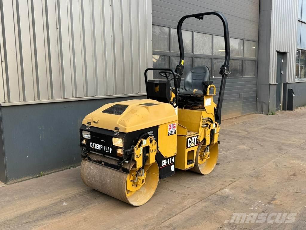 CAT CB114 Twin drum rollers
